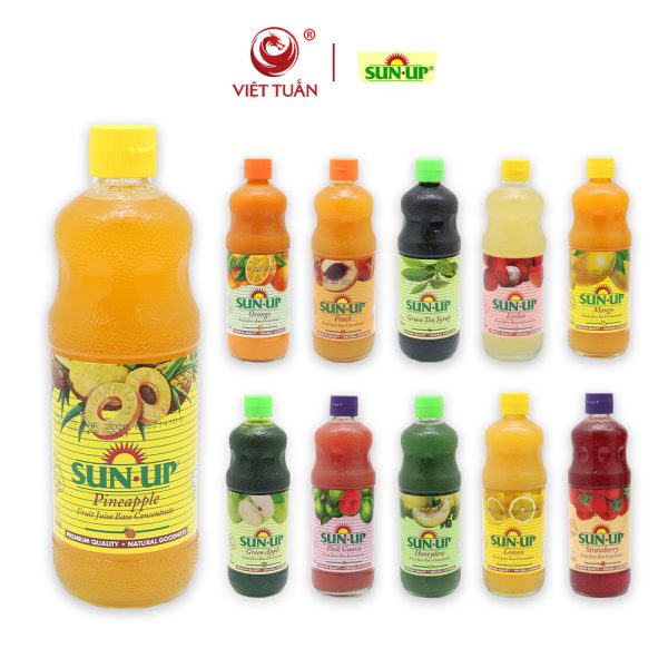 Nước Ép Trái Cây Cô Đặc Sunup 850ml