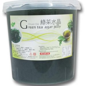 Thạch ống agar pha lê trà xanh Đài Loan