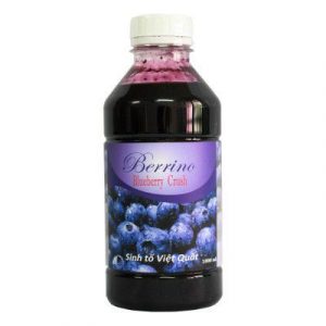 Sinh tố Việt quất Berrino Blueberry – chai 1L