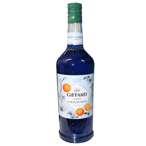 Sirô Vỏ cam xanh Giffard Blue Curacao – chai 1L