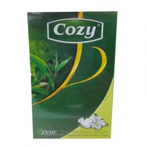 Trà xanh hương Nhài Cozy hộp 50g (25 túi lọc)