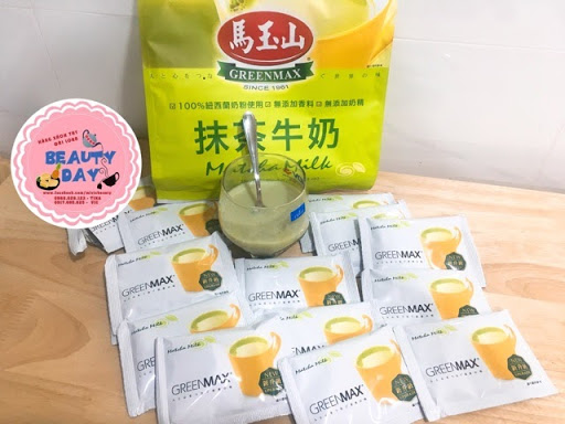 Bột trà sữa matcha GreenMax - hàng xách tay Đài Loan