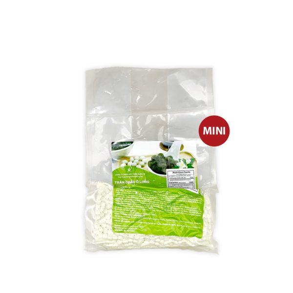 Trân Châu Ô Long Hương Nhài Mini - Jasmine Flavor Oolong Tapioca Boba Việt Tuấn 1kg