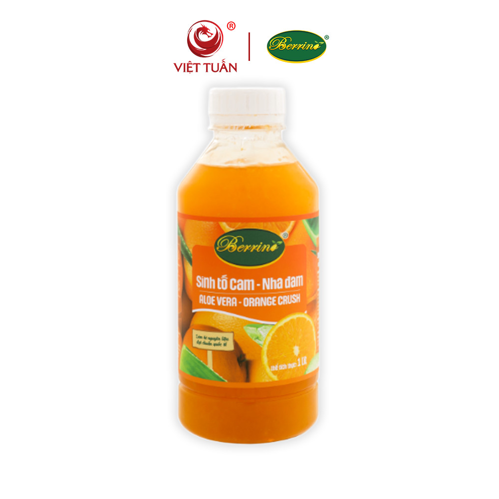 Sinh Tố Cam - Nha Đam Berrino 1L