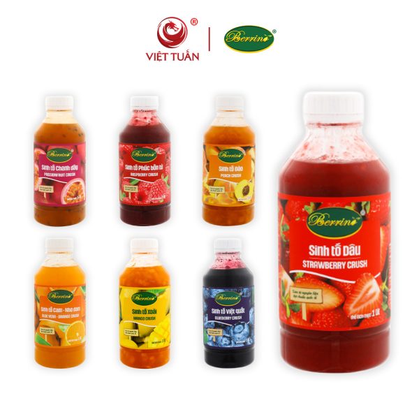 Sinh Tố Berrino Tổng Hợp Nhãn Mới