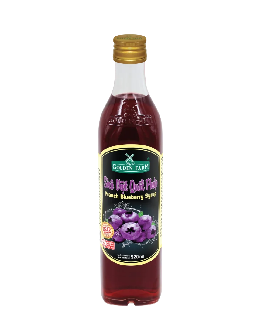 Siro Việt Quất Pháp Farm 520ml