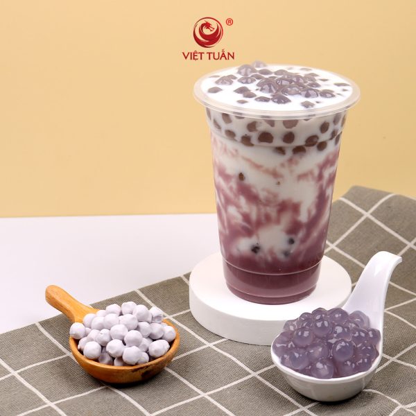 Trân Châu Khoai Môn - Taro Tapioca Boba Việt Tuấn 1kg