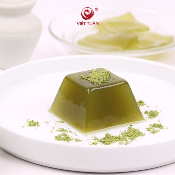 Bột Thạch Rau Câu Pha Sẵn Matcha - Matcha Jelly Powder Việt Tuấn 1kg