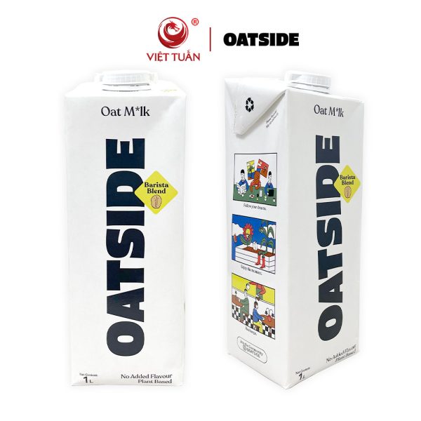 Sữa yến mạch OATSIDE vị nguyên bản Barista Blend 1L