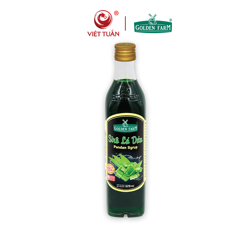 Siro Lá Dứa Farm 520ml