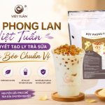 Bột Phong Lan Việt Tuấn: Bí Quyết Tạo Ly Trà Sữa Thơm Béo Chuẩn Vị