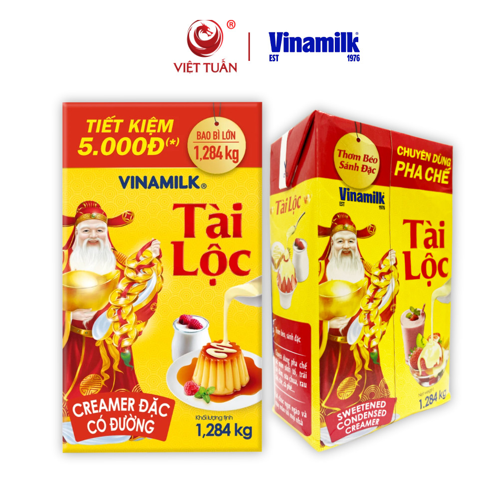 Sữa Đặc Vinamilk Tài Lộc Có Đường 1284g
